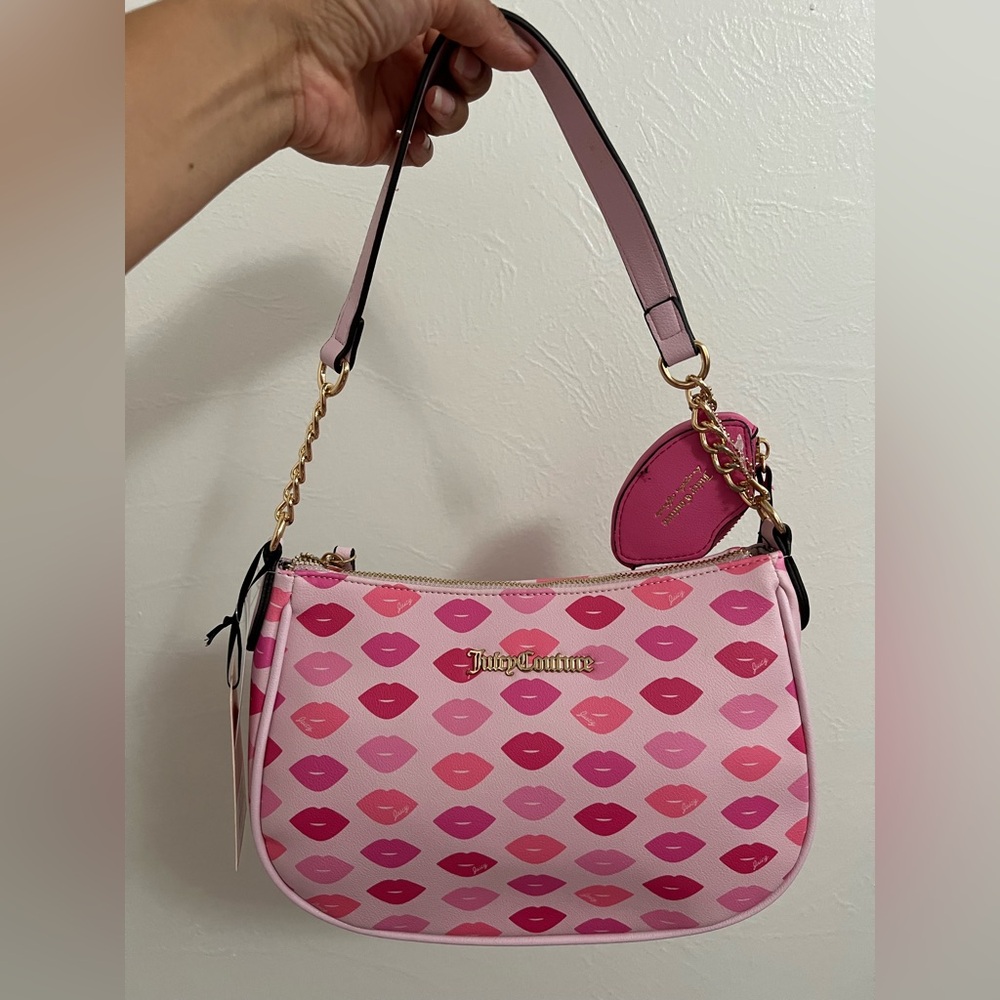 Juicy Couture Sealed with a Kiss Hobo Pink